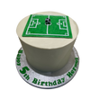 FOOTBALL PITCH THEME CAKE
