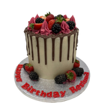 FRUITY CHOCOLATE DRIP CAKE