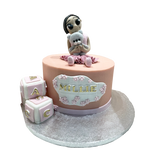 GIRL WITH BEAR OCCASSION CAKE