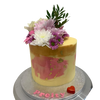 GOLD ART - FLOWER CAKE