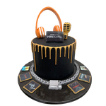 MIC STAR GOLD DRIP CAKE