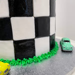 RACE TRACK THEME CAKE