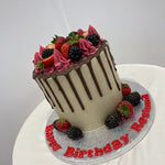 FRUITY CHOCOLATE DRIP CAKE