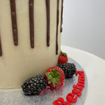 FRUITY CHOCOLATE DRIP CAKE