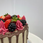 FRUITY CHOCOLATE DRIP CAKE