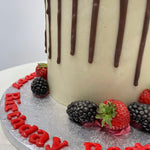 FRUITY CHOCOLATE DRIP CAKE