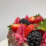 FRUITY CHOCOLATE DRIP CAKE