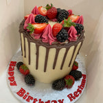 FRUITY CHOCOLATE DRIP CAKE