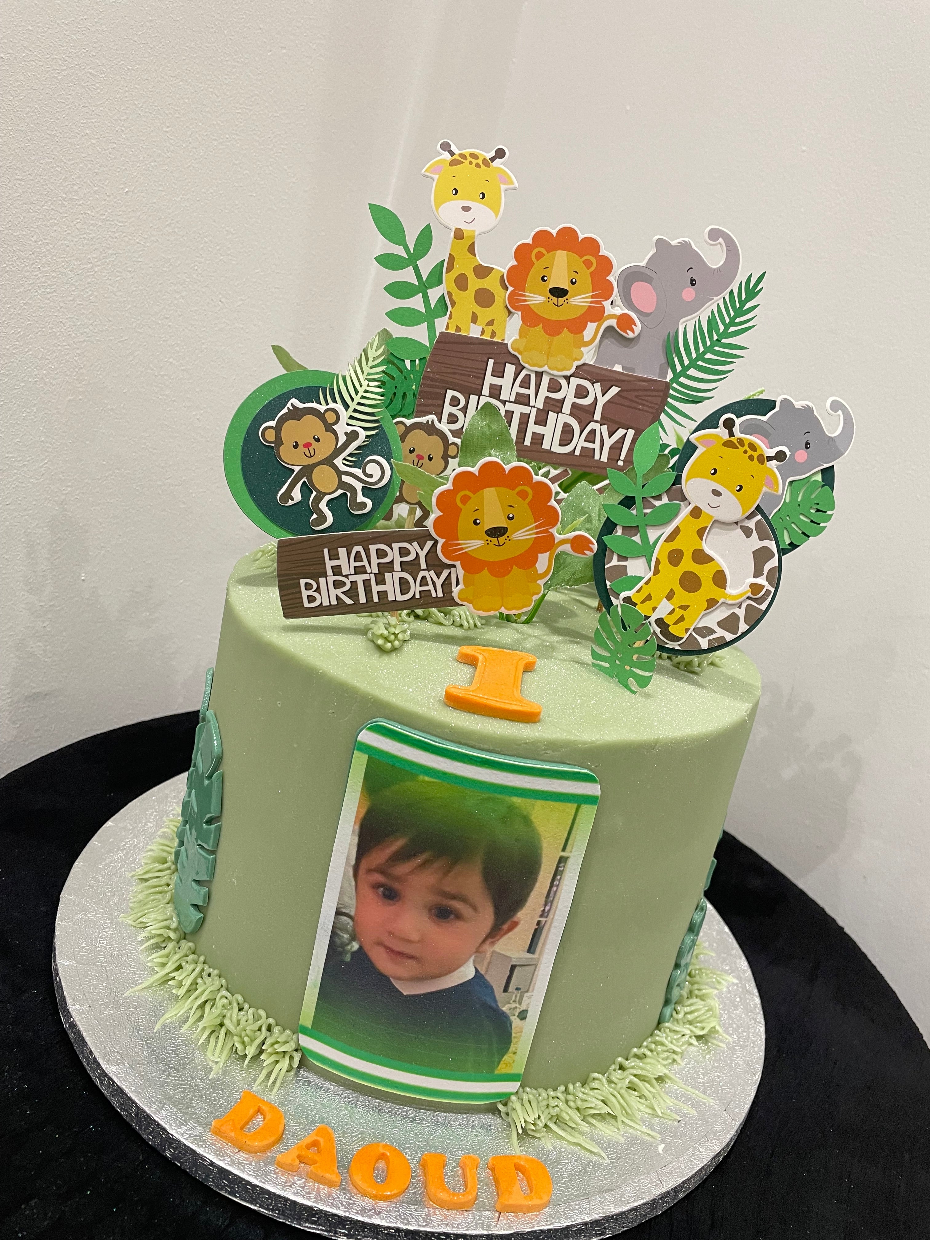 JUNGLE THEME OCCASION CAKE