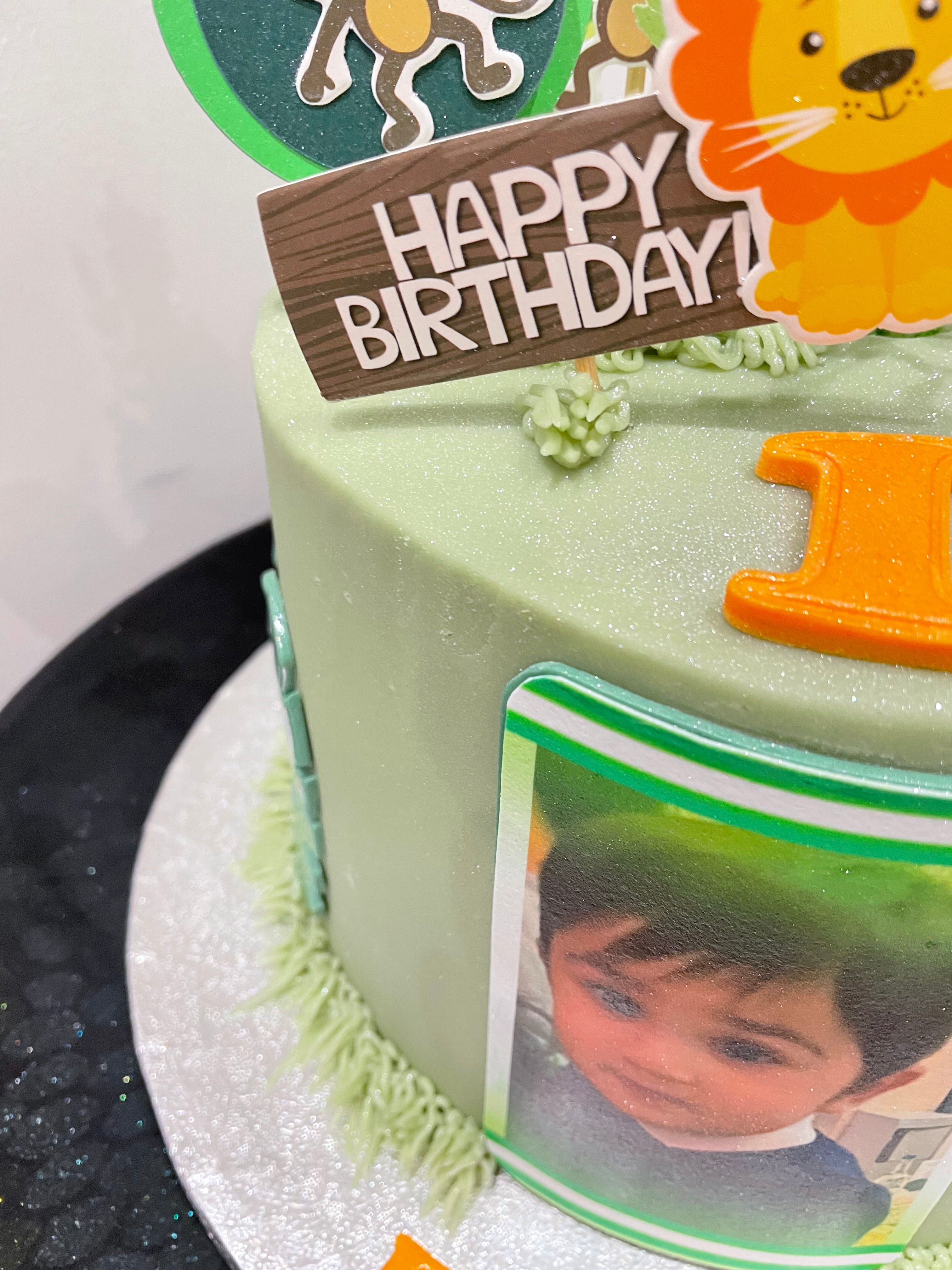 JUNGLE THEME OCCASION CAKE