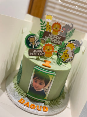 JUNGLE THEME OCCASION CAKE