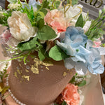 FLORAL EMBOSSED OCCASION CAKE