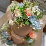 FLORAL EMBOSSED OCCASION CAKE