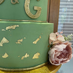SAGE FLOWER CELEBRATION CAKE