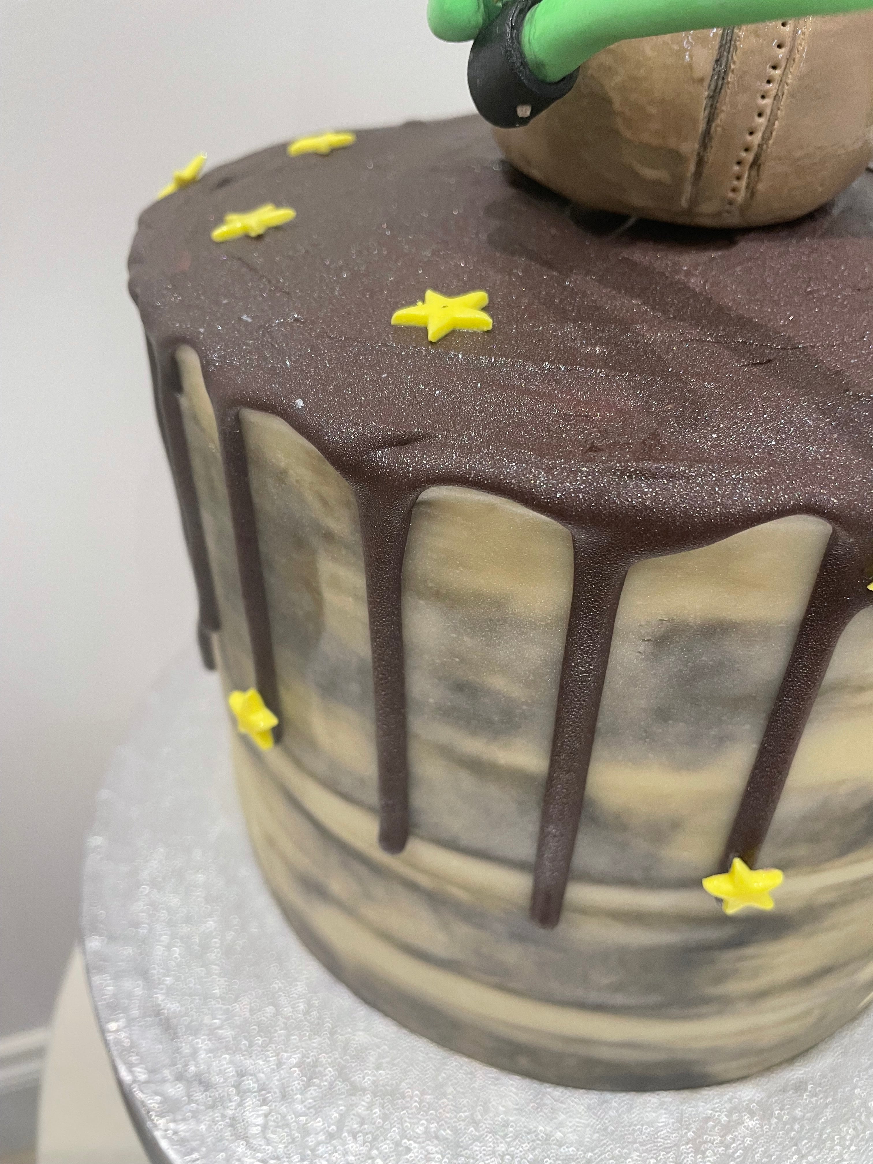 SPACE THEME CAKE