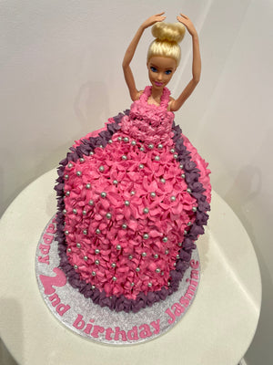 PINK PRINCESS FRESH CREAM CAKE