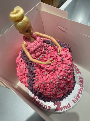 PINK PRINCESS FRESH CREAM CAKE
