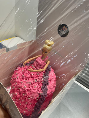 PINK PRINCESS FRESH CREAM CAKE