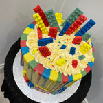 LEGO THEMED MULTI-DRIP CAKE
