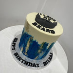 I LOVE MY BEARD BLUE & GOLD