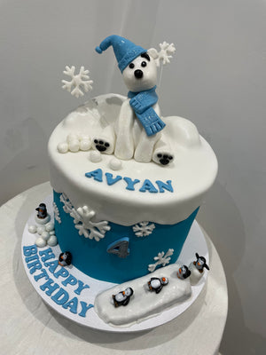 SNOWY BEAR OCCASION CAKE