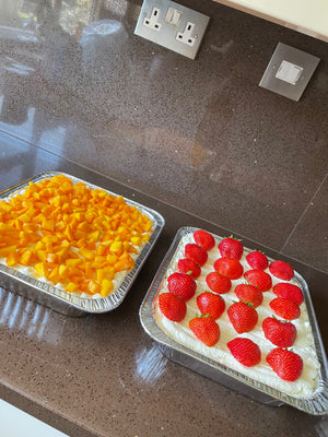TRES LECHES CAKE (Strawberry, Mango, Biscoff & Pistachio)