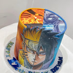 NARUTO DIMENSION ANIME THEME CAKE