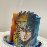 NARUTO DIMENSION ANIME THEME CAKE