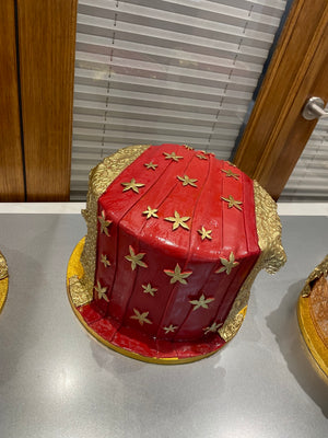 DUPATTA THEME MEHNDI/WEDDING CAKE