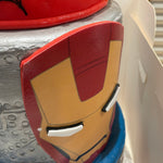 COMIC BOOK HERO 3-TIER CAKE
