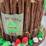 SWAMP MONSTER CAKE