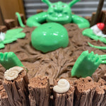 SWAMP MONSTER CAKE