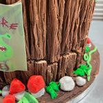 SWAMP MONSTER CAKE