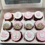 NEW BABY GIRL CUPCAKES