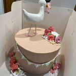BABY & STORK CELEBRATION CAKE
