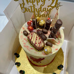 RED TEAM FOOTBALL THEME CAKE