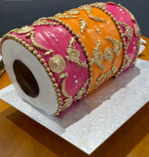 MEHNDI DHOLKI CAKE