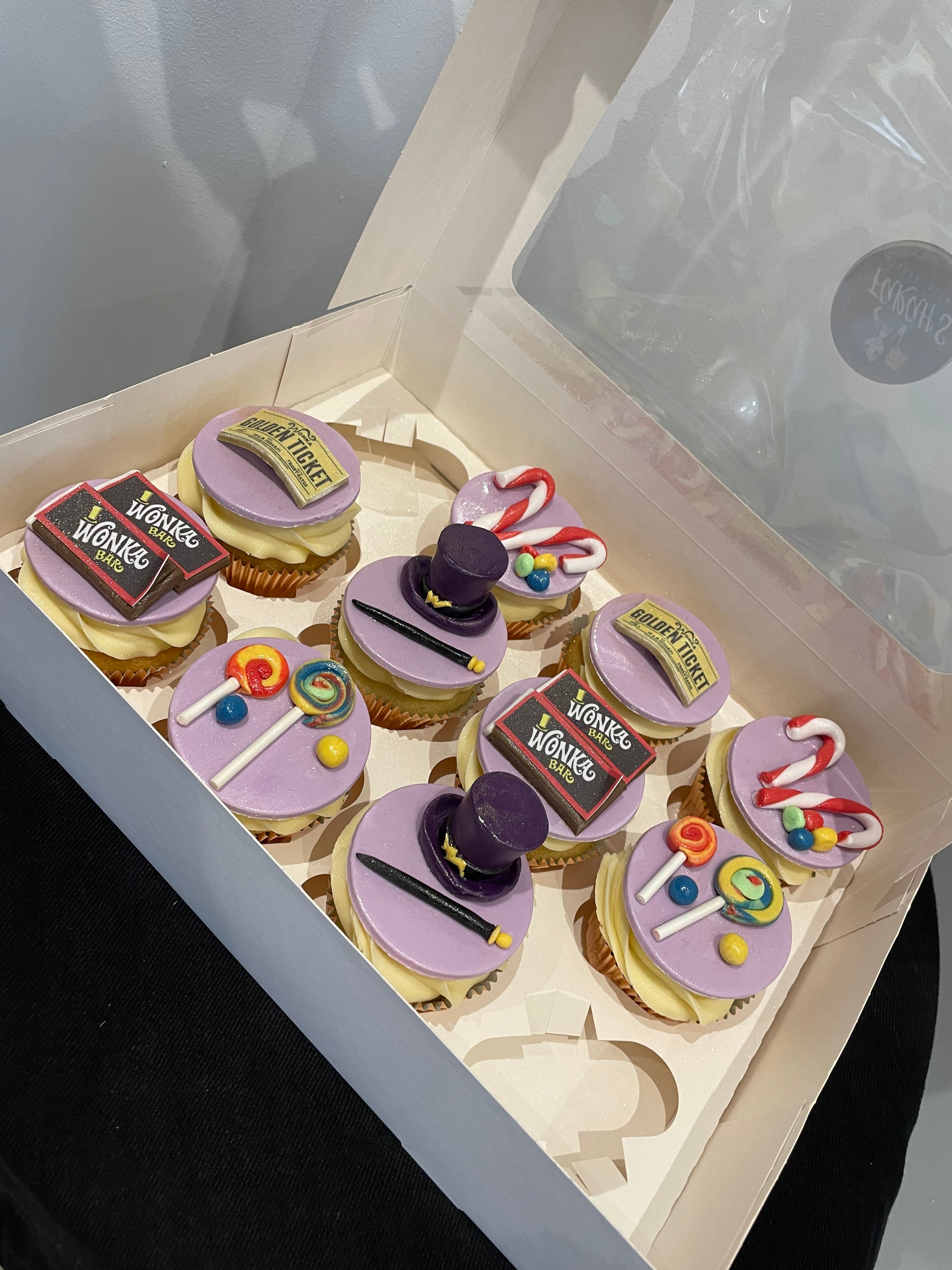 CHOCOLATE FACTORY CUPCAKES