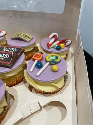 CHOCOLATE FACTORY CUPCAKES