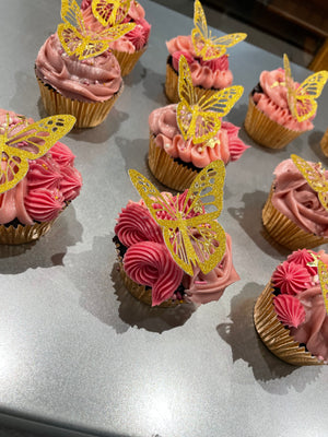 BUTTERFLY CUPCAKES GIFT BOX