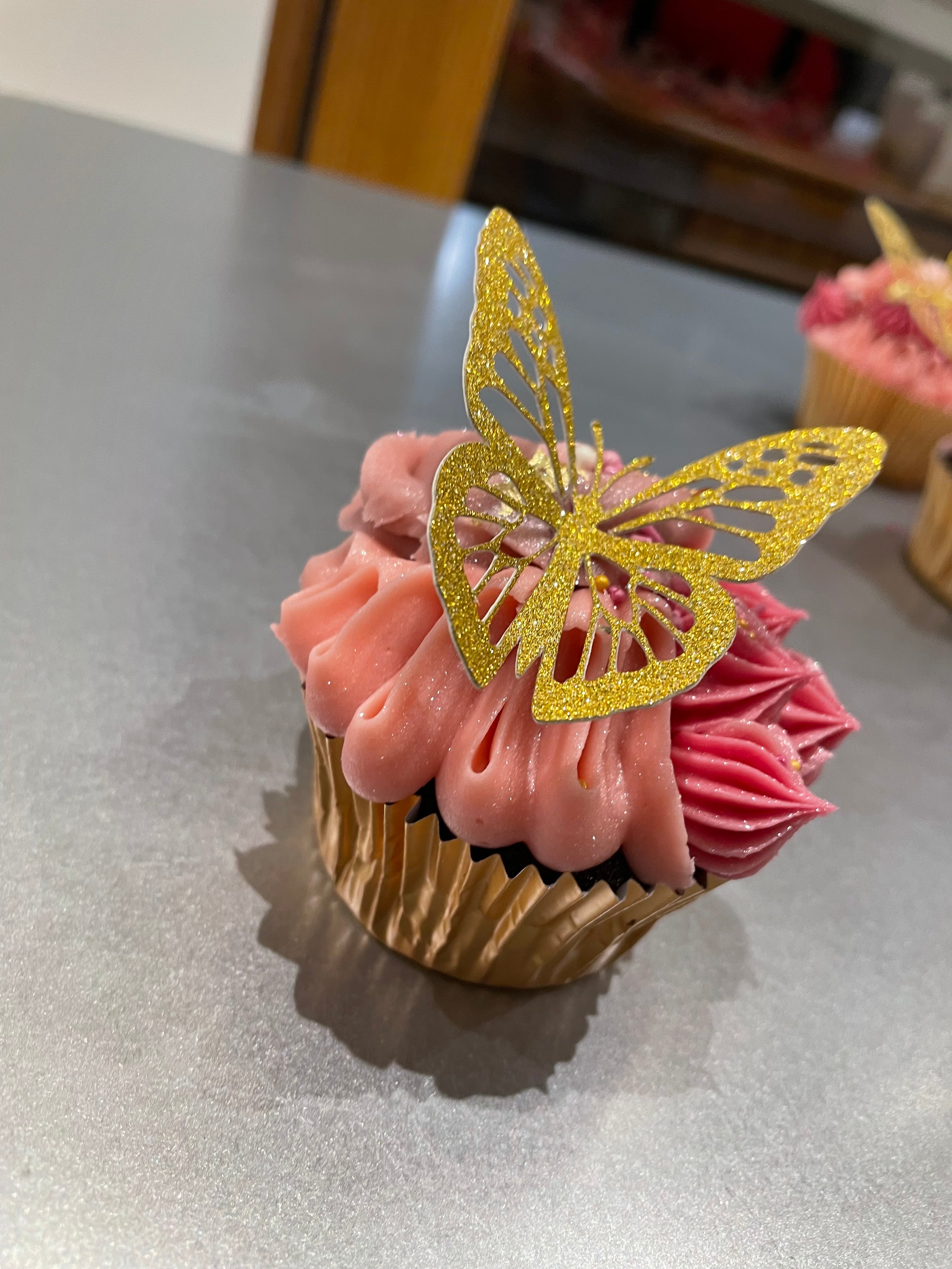 BUTTERFLY CUPCAKES GIFT BOX