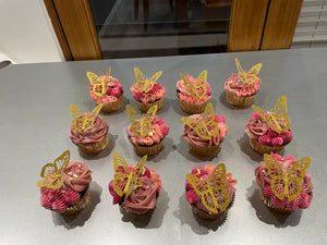 BUTTERFLY CUPCAKES GIFT BOX