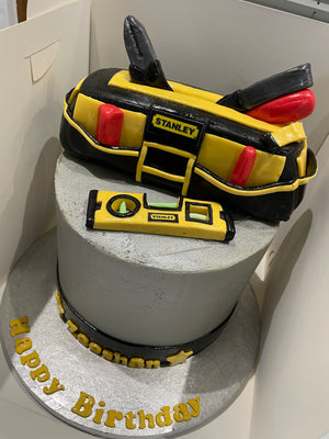 HANDYMAN TOOL BAG THEME CAKE