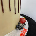 FRUIT CHOCOLATE DRIP CAKE