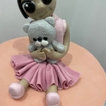 GIRL WITH BEAR OCCASSION CAKE