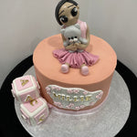 GIRL WITH BEAR OCCASSION CAKE