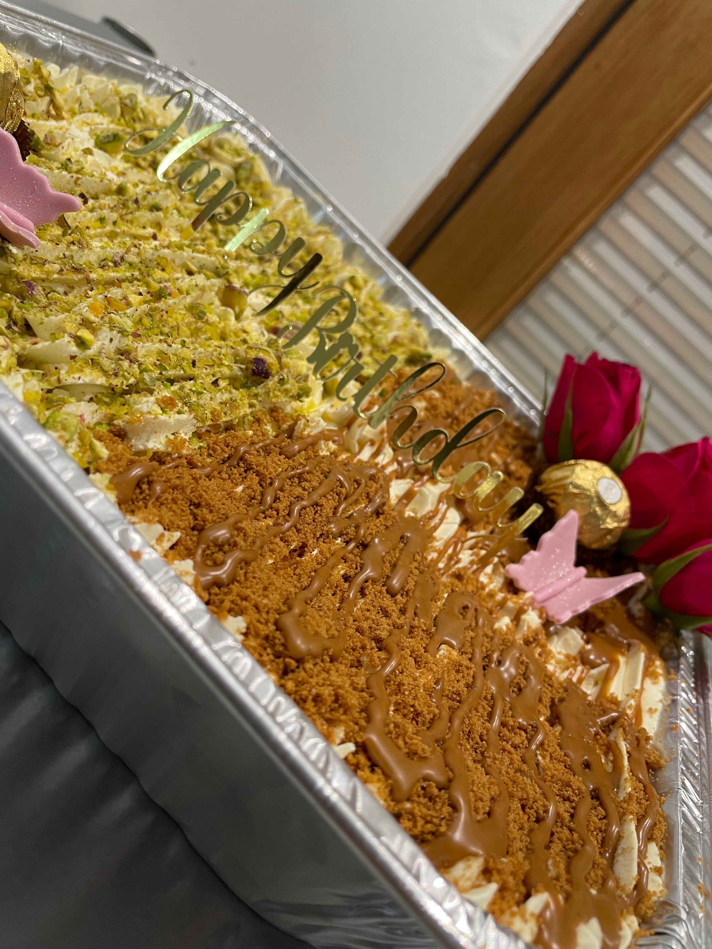TRES LECHES CAKE (Strawberry, Mango, Biscoff & Pistachio)