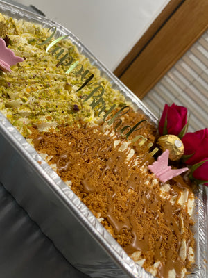 TRES LECHES CAKE (Strawberry, Mango, Biscoff & Pistachio)