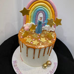 RAINBOW PRINCESS CAKE