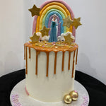 RAINBOW PRINCESS CAKE